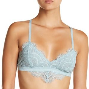 NWT Small Free People Intimately Swept Away Light Blue Bralette